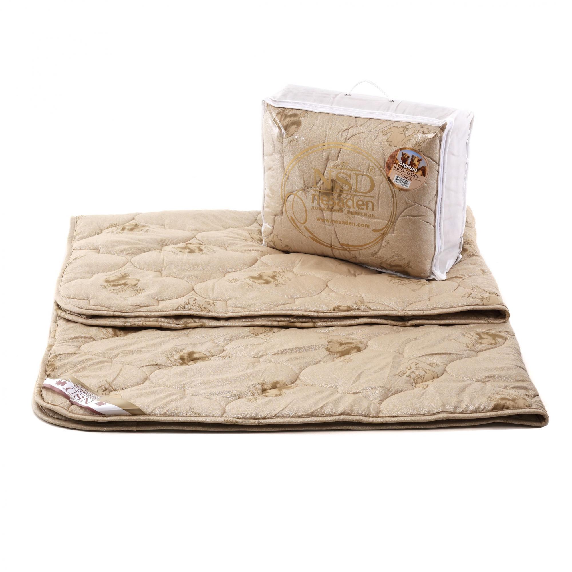 Одеяло Престиж-Верблюд( глосс-сатин; верблюжья шерсть,300 г/кв.м.) фото